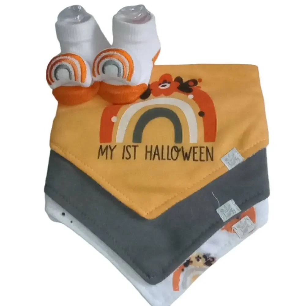 Halloween baby bundle, onesies,bibs  & shoes